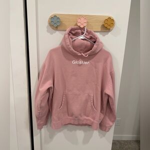 Glossier Women’s Pink Hoodie